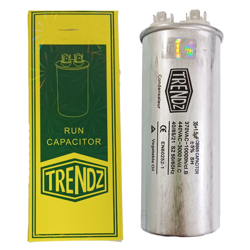 خازن 1.5+35 میکروفاراد 3 فیش TRENDZ