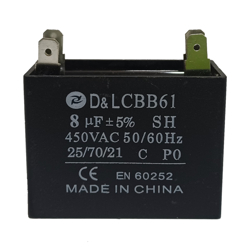 خازن 8 میکروفاراد D&L